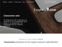 Tablet Screenshot of empresax.com